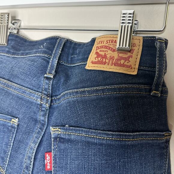 Levi’s 721 High Rise Dark Wash Skinny Jean Size 24 - Picture 6 of 7